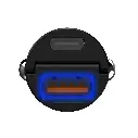 Celly Caricabatterie per Auto 2 Porte (USB-USB-C) 30W Black CCMINIUSBUSBCBK.webp