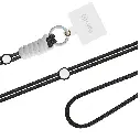 Celly Laccio Da Collo In Nylon Con Badge 1,2 (m) Black LACETNYLBK.webp