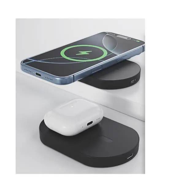 Celly Power Bank 3000mAh 5W Con MagSafe Mini Black MAGMINIPB3000BK.webp