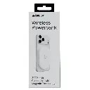 Celly Power Bank 3000mAh 5W Con MagSafe Mini White MAGMINIPB3000WH.webp