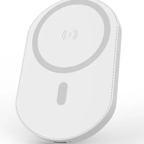 Celly Power Bank 3000mAh 5W Con MagSafe Mini White MAGMINIPB3000WH.webp