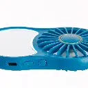 Muitomas Mini Ventilatore Portatile Con Specchio e Luce Blue MIRRORFANBL.webp
