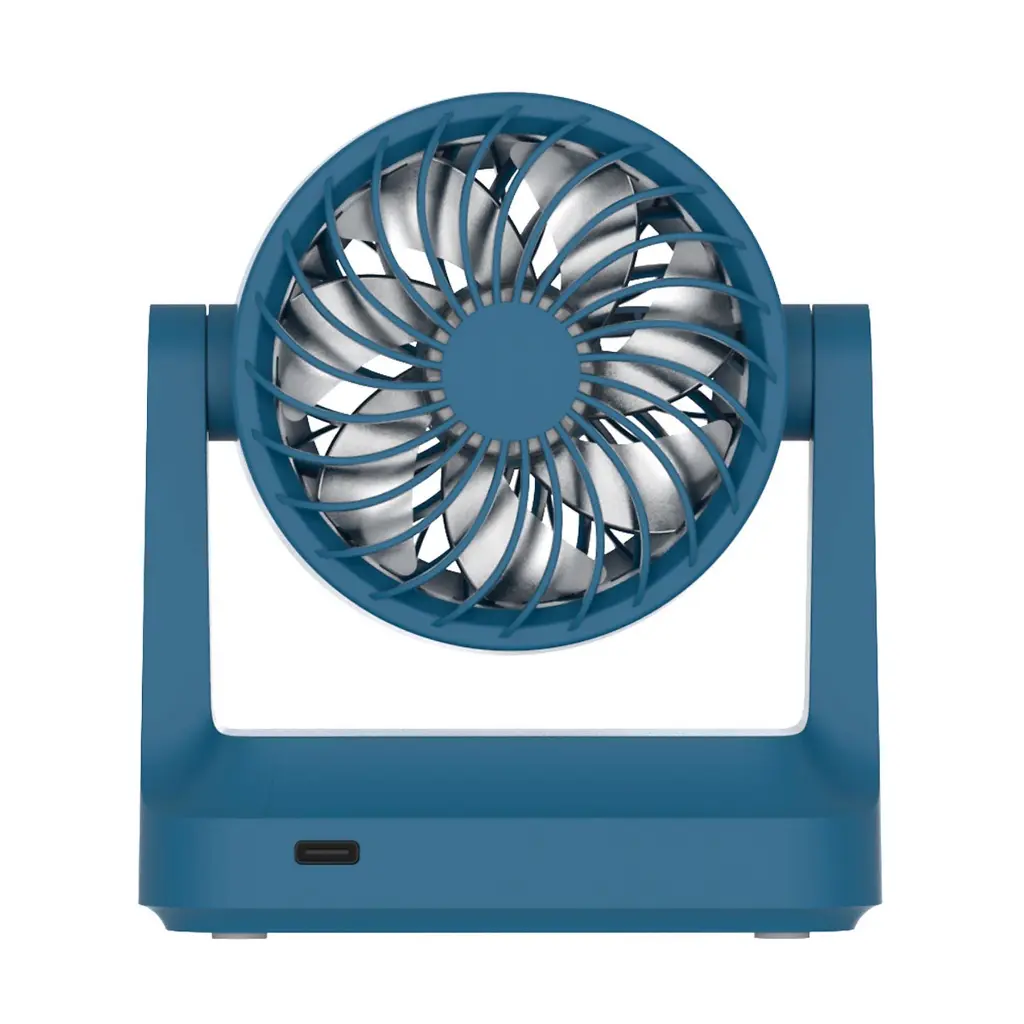 Muitomas Mini Ventilatore Portatile Da Scrivania Con Ricarica USB-C Blue DESKFANBL.webp