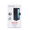 Custodia Celly Samsung A31 wallet case black WALLY915