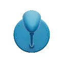 Muitomas Lampada LED Da Tavolo Flessibile Blue FLEXLAMPBL.webp