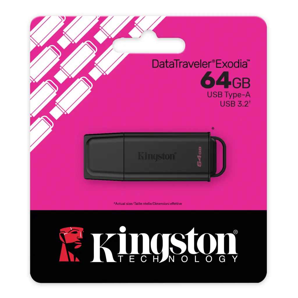Kingston Pen Drive 64GB 3.2 Exodia DTXG2/64GB.webp