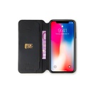 Custodia Celly iPhone X, iPhone Xs wallet case black PRESTIGE900BK