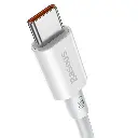 Baseus Cavo Dati Type-C to Type-C (1m) 100W Superior PD White CATYS-B02.webp