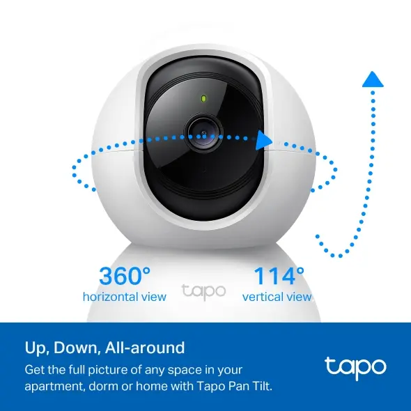TP-Link Tapo Smart Camera Indoor TC71 2K White.webp