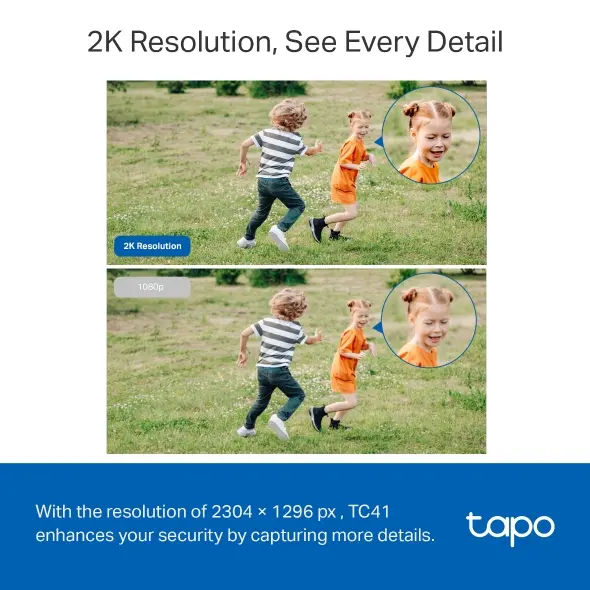 TP-Link Tapo Smart Camera Outdoor TC41 2K White.webp
