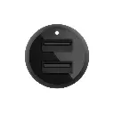 Belkin Caricabatterie per Auto 2 Porte (2 USB) 24W + Cavo USB To Type-C (1m) Black CCE001BT1MBK.webp