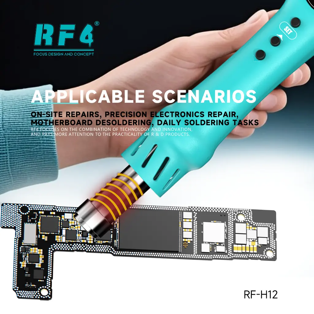 RF4 Pistola ad Aria Calda Intelligente 800W (RF-H12).webp