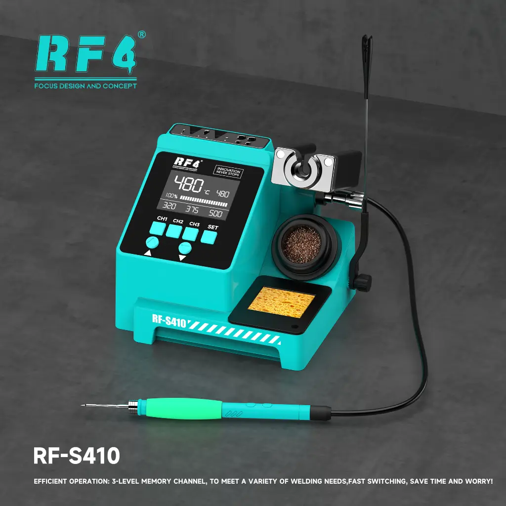 RF4 Stazione di Microsaldatura Intelligente Antistatica (S410) .webp
