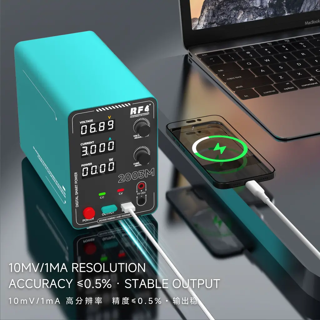 RF4 Alimentatore Da Banco Digitale Regolabile RF-2003M.webp
