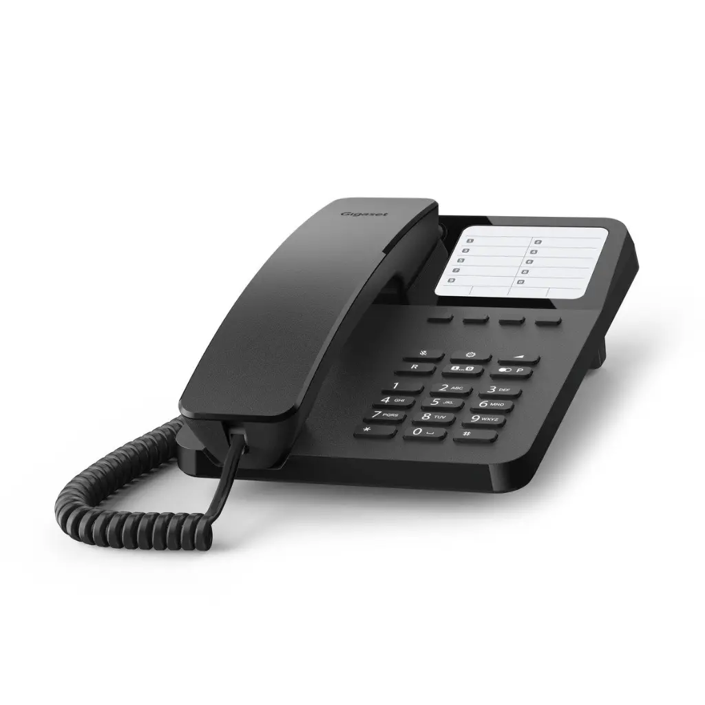 Gigaset Telefono Fisso Desk 400 Black 531812130.webp