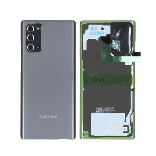Cover posteriore Samsung Note 20 SM-N980F Note 20 5G SM-N981F grey GH82-23299A GH82-23298A