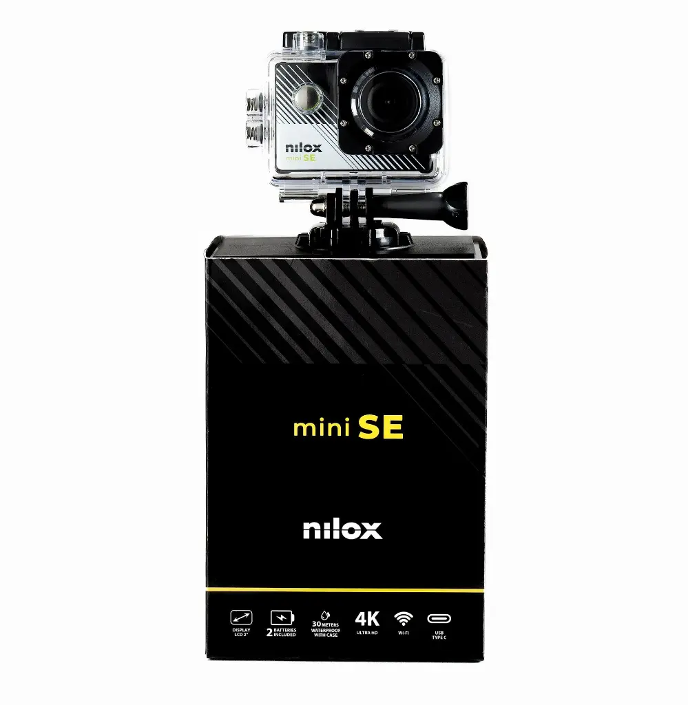 Nilox Action Cam 4K Mini SE Black NXACMINISEAMZ01.webp