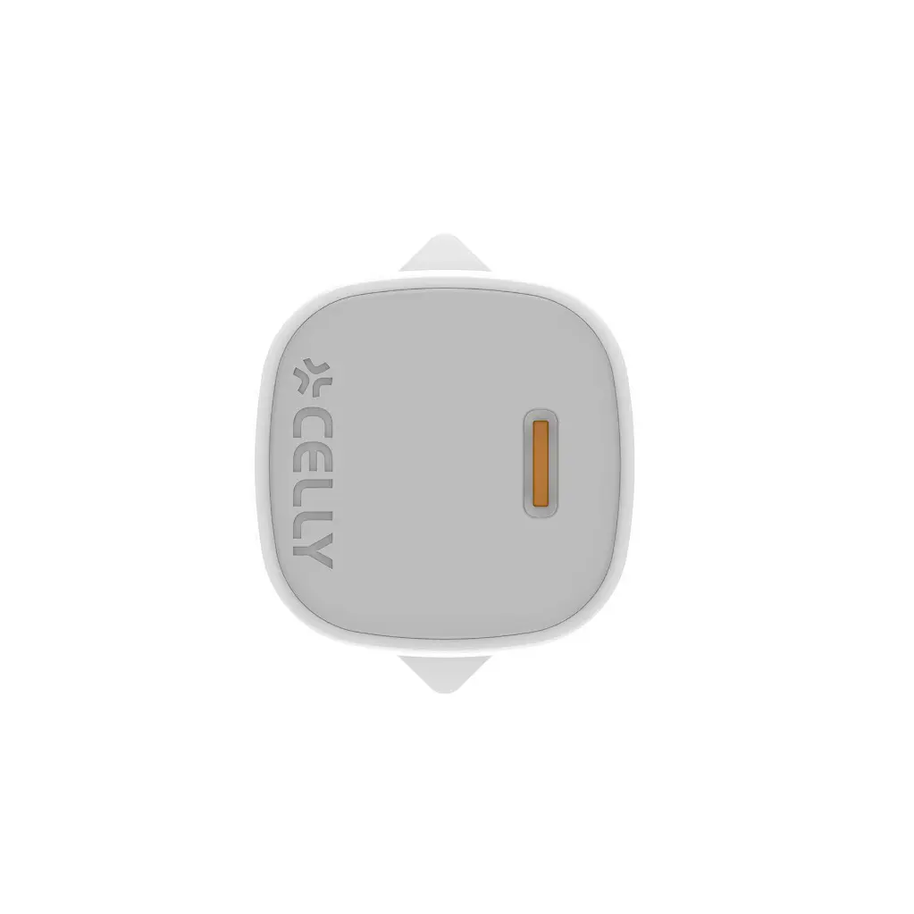 Celly Caricabatterie 45W USB-C GaN White UPTC1USBC45WWH.webp