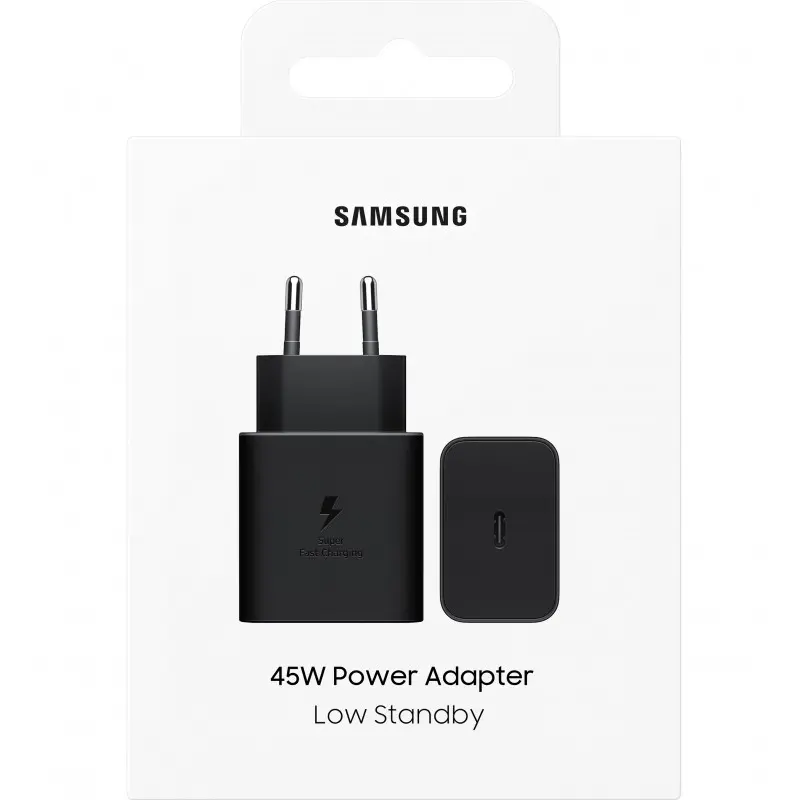 Samsung Caricabatterie USB-C 45W Super Fast Charge Black EP-T4511NBE.webp