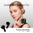 Techmade Auricolari Bluetooth Con Box Di Ricarica Super Slim Black TM-T51-BK.webp