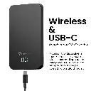 Techmade Power Bank 5000 mAh Magsafe e USB-C Black TM-SP3112-BK.webp