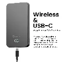 Techmade Power Bank 5000mAh Magsafe e USB-C Gray (TM-SP3112-GY).webp