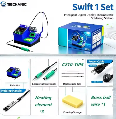 Mechanic Stazione di Microsaldatura 220V Nano TURBO 3.webp