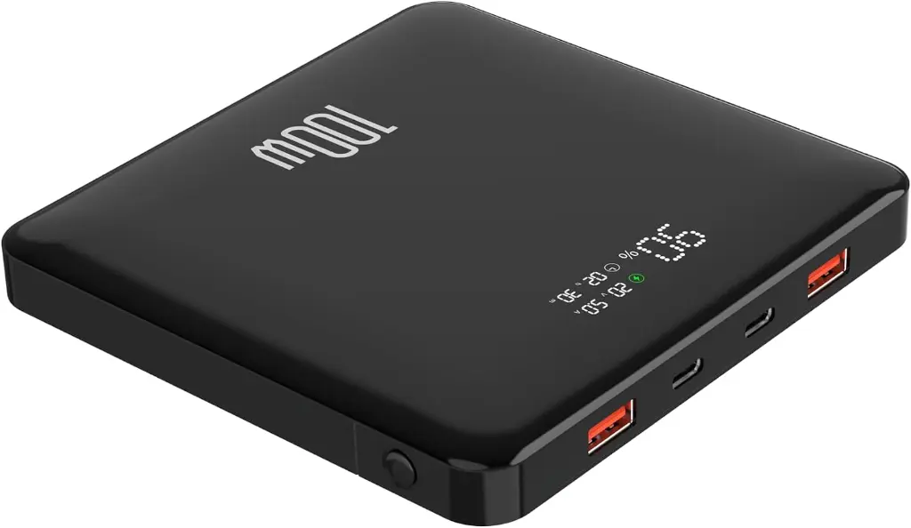 Nilox Power Bank 20000mAh 100W Silm Black NXPW100WSLIM.webp