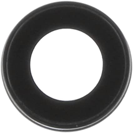 Vetrino fotocamera posteriore per iPhone 7 black con cornice