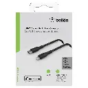 Belkin Cavo Dati Type-C to Lightning 1m In Nylon Black (MFI) CAA004BT1MBK.webp