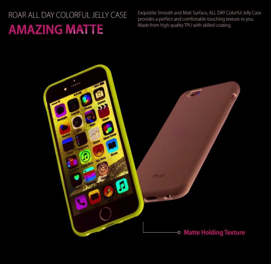 Custodia Roar Samsung S21 jelly case lime