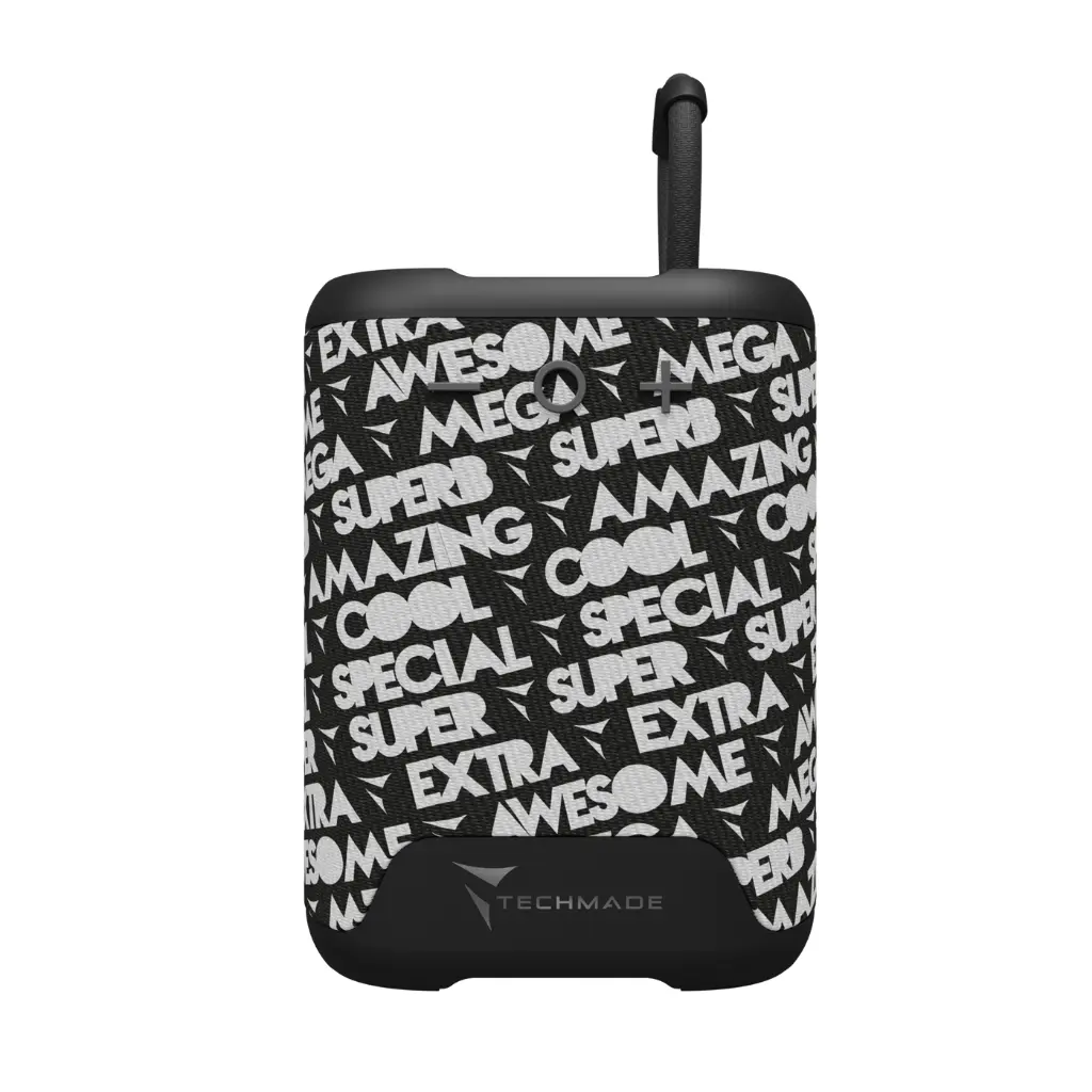 Techmade Speaker Bluetooth Black TM-M350-BK.webp