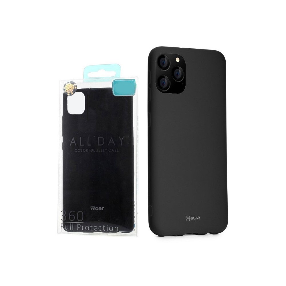 Custodia Roar iPhone 12 iPhone 12 Pro jelly case black