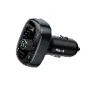 Baseus Trasmettitore Bluetooth FM per Auto Shaped S-09 Black CCMT000301.webp