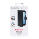 Custodia Celly Samsung A02s wallet case black WALLY948
