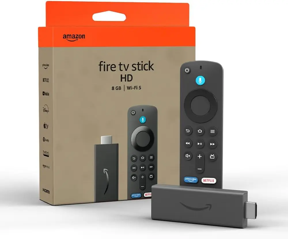 Amazon Fire Stick HD (2024) con Telecomando Vocale 53-035647.webp
