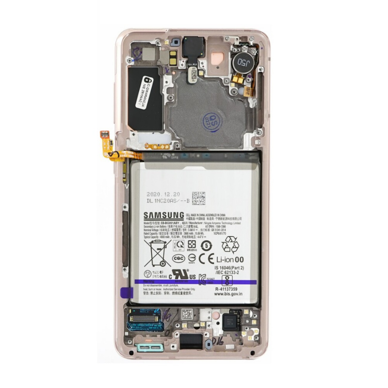 Display Lcd Samsung S21 5G SM-G991B pink GH82-24716D