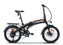 Macrom Milano 2.0 E-Bike 20 Pieghevole 250W 36V/8,8A in alluminio con cambio shimano 6 rapporti M-EBK20MI2.0B