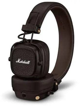 Marshall Cuffie Wireless Major V Brown 1006834 .webp