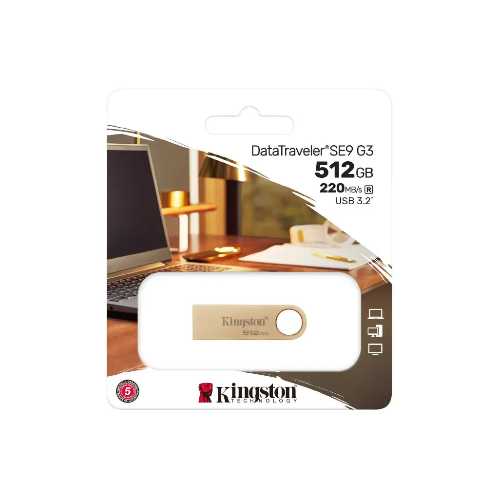 Kingston Pen Drive 512GB 3.2 DTSE9G3/512GB.webp