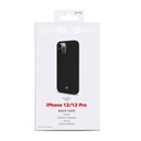 Custodia Celly iPhone 12 iPhone 12 Pro cover cromo black CROMO1004BK01