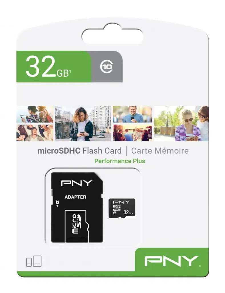 PNY Micro SD 32GB Performance Plus P-SDU32G10PPL-GE.webp