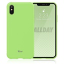 Custodia Roar iPhone X, iPhone Xs jelly case lime