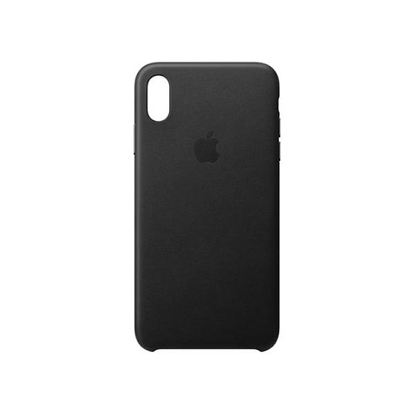 Custodia Apple iPhone Xs Max Leather Case black MRWT2ZM-A