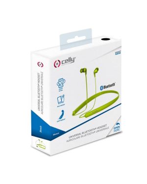 Auricolare bluetooth Celly stereo Bh Nec Headset green BHNECKGN
