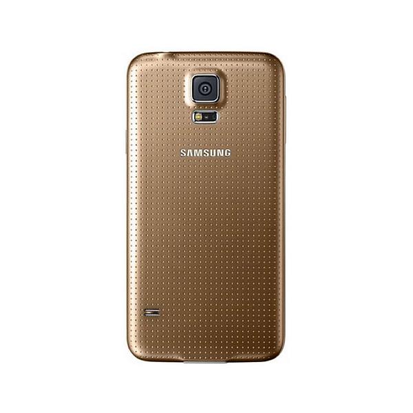 Cover posteriore Samsung S5 SM-G900F gold GH98-32016D