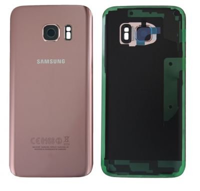 Cover posteriore Samsung S7 SM-G930F pink gold GH82-11384E