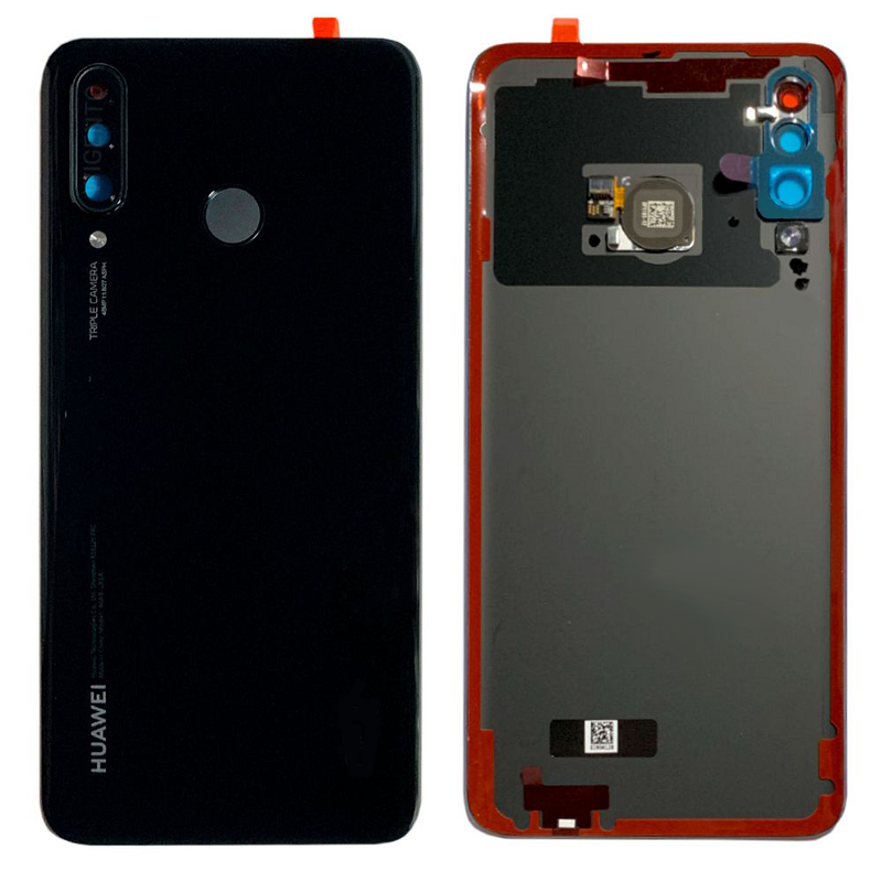 Cover Batteria Huawei P30 Lite black 02352RPV