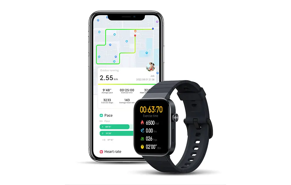 Mibro Smartwatch Con Chiamata T1 Amoled Black XPAW006.webp