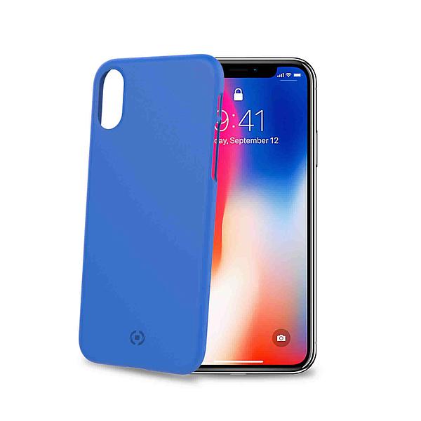 Custodia Celly iPhone X, iPhone Xs cover shock blue SHOCK900BL